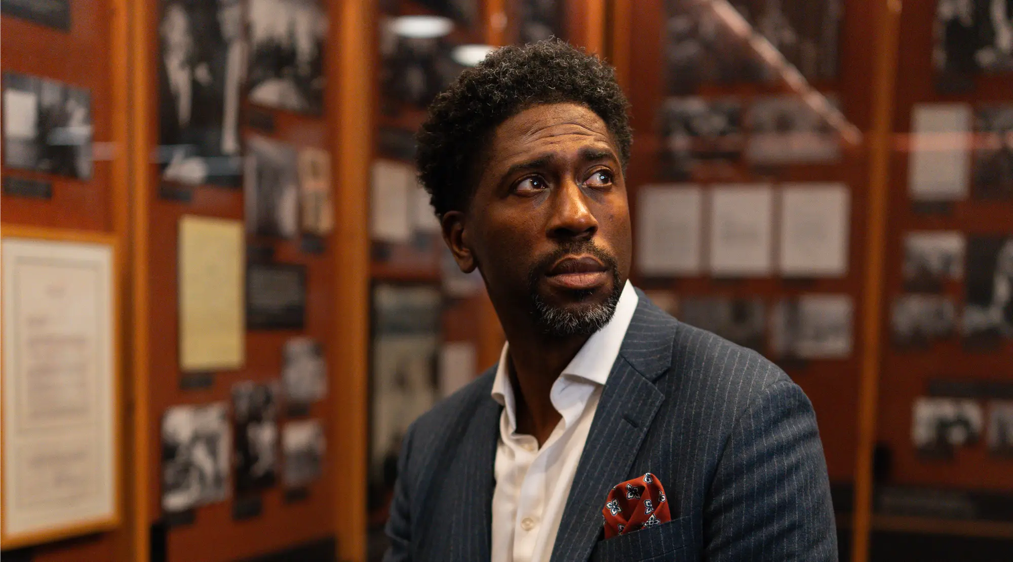 A profile of Lerona Martin looking off camera