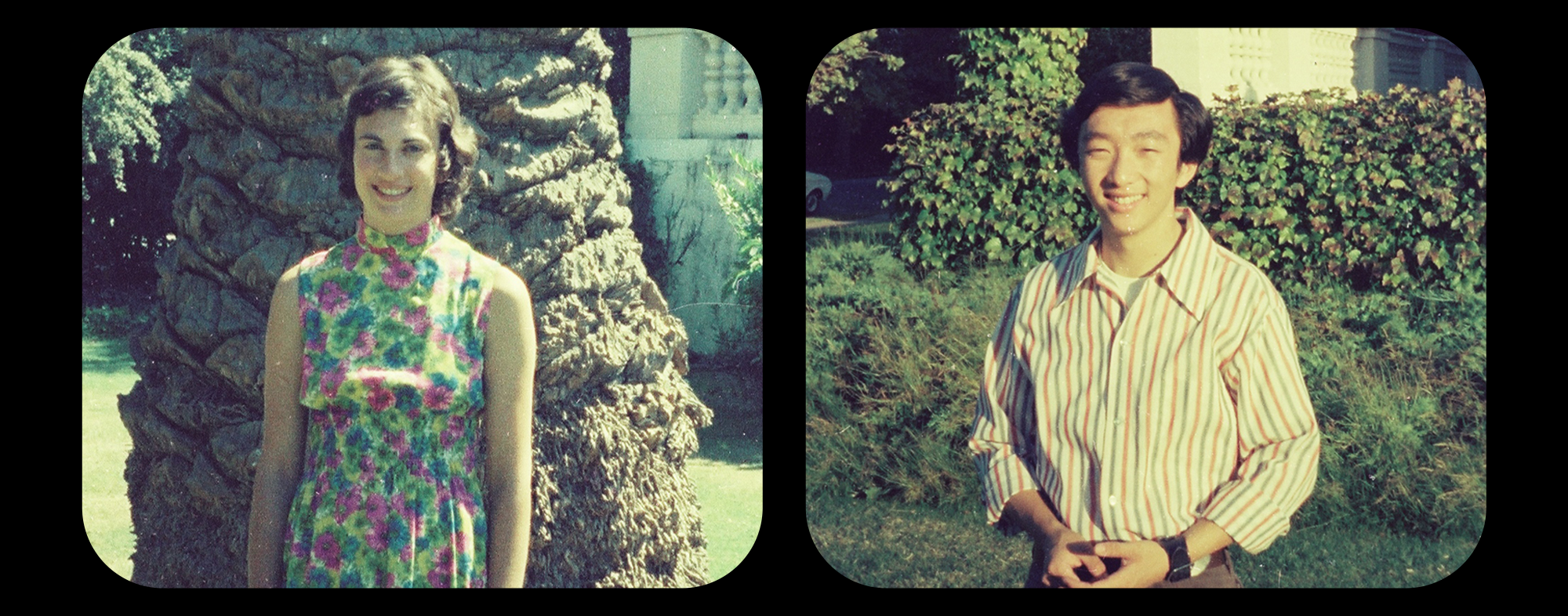 Constance Whiteside and Randall Yim in 1974