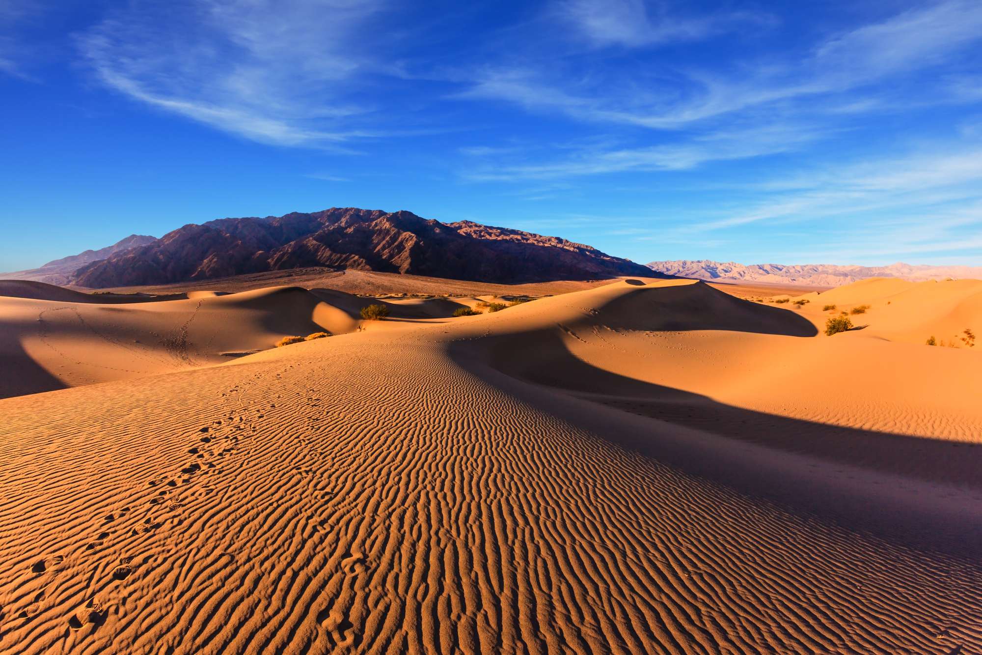 Desert in Mesquite Flat, Death Valley