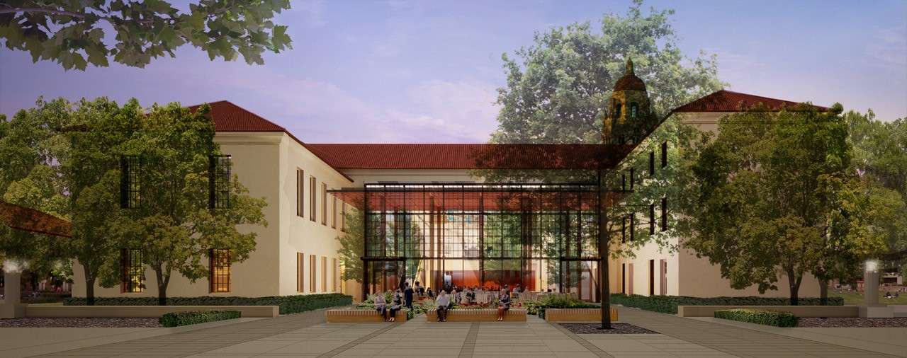 A rendering of the new GSE building