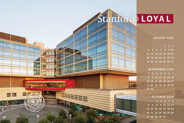 New Stanford Hospital calendar for August through October 2024