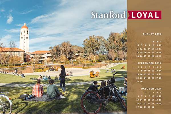 Outside the engineering quad calendar for August through October 2024